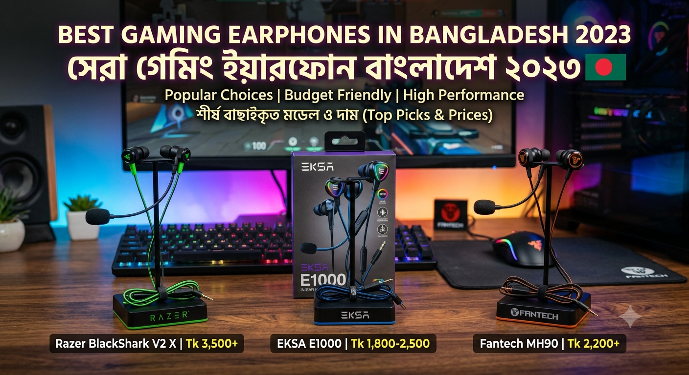 Best Gaming Earphones in Bangladesh 2023