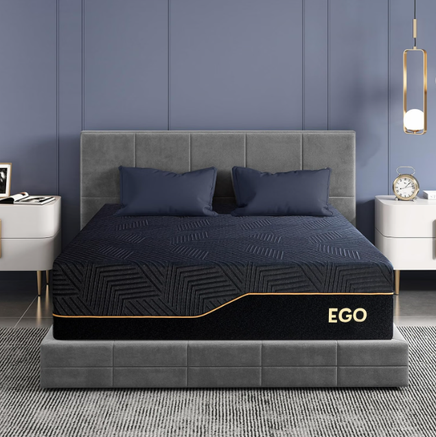 EGOHOME King 14 Inch Memory Foam Mattress
