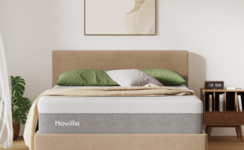 Novilla Bliss Queen Size Mattress, 12 Inch Gel Memory Foam Mattress Queen